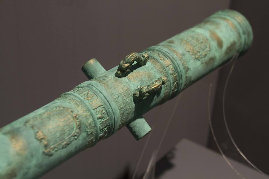 Tras laexposición de las monedas, el museo acoge por primera vez una treintena de piezas del pecio, recuperadas y restauradas, que se podrán visitar hasta el 13 de enero