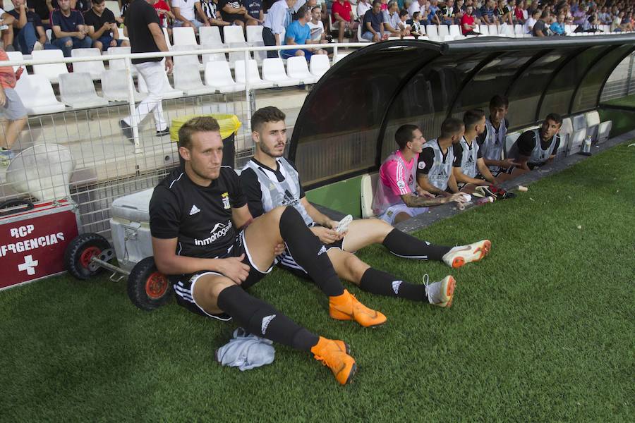 El equipo universitario gana los tres puntos en el Cartagonova tras un gol de Ismael en los últimos minutos, en un partido en el que el Efesé un mejor resultado