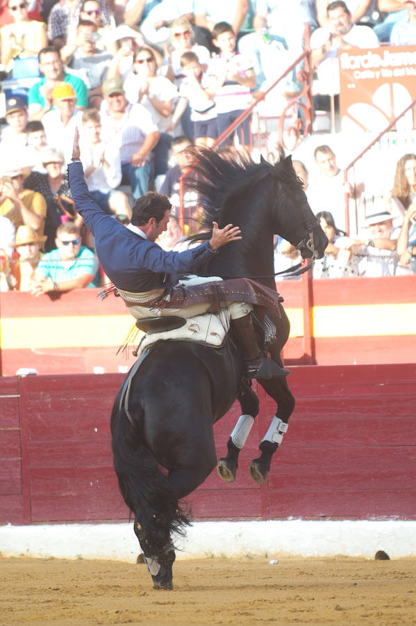 Andy Cartagena, Sergio Galán, Diego Ventura y el mayoral de Los Espartales salen a hombros tras repartirse ocho orejas