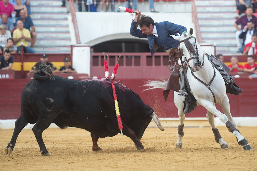 Andy Cartagena, Sergio Galán, Diego Ventura y el mayoral de Los Espartales salen a hombros tras repartirse ocho orejas