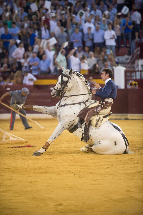 Andy Cartagena, Sergio Galán, Diego Ventura y el mayoral de Los Espartales salen a hombros tras repartirse ocho orejas