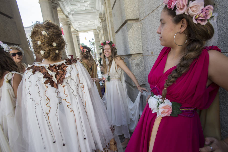 Cerca de sesenta familias pertenecientes a legiones romanas y tropas carthaginesas participaron en la ceremonia