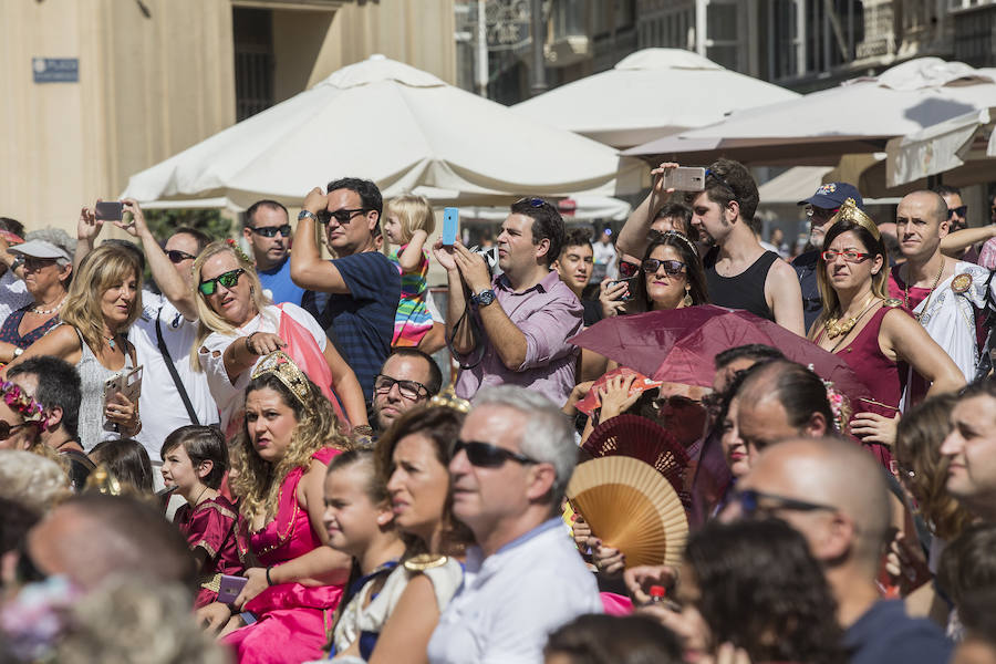 Cerca de sesenta familias pertenecientes a legiones romanas y tropas carthaginesas participaron en la ceremonia