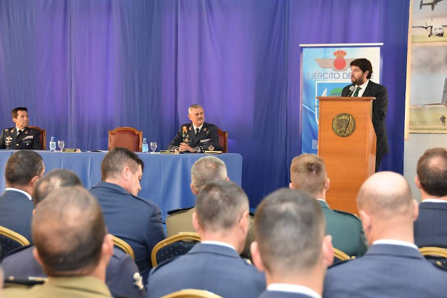 Este martes tuvo lugar el acto de apertura del año escolar de la institución ubicada en la base aérea de Alcantarilla.