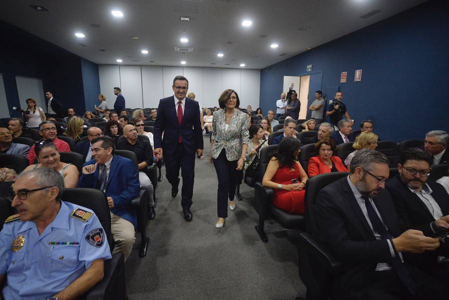 El delegado del Gobierno en Murcia ha calificado como «ejemplar» el sistema penitenciario español, durante la celebración del Día de La Merced, patrona de Instituciones Penitenciarias