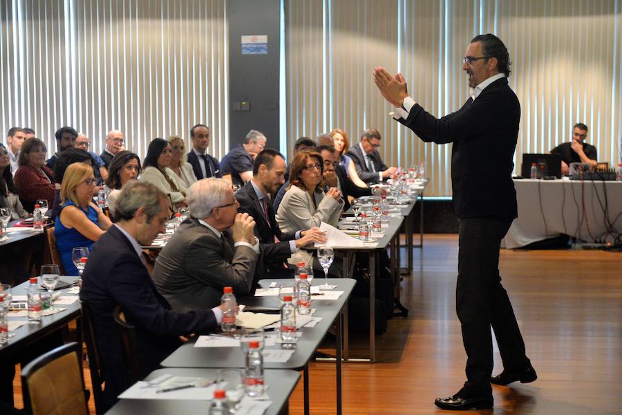 Manuel Rincon,Andres Ortega, Antonio Moar, Ramon Vera, Luis Hernandez, María José Bernal y Jose Maria Gasalla lideraron este evento organizado por La Verdad