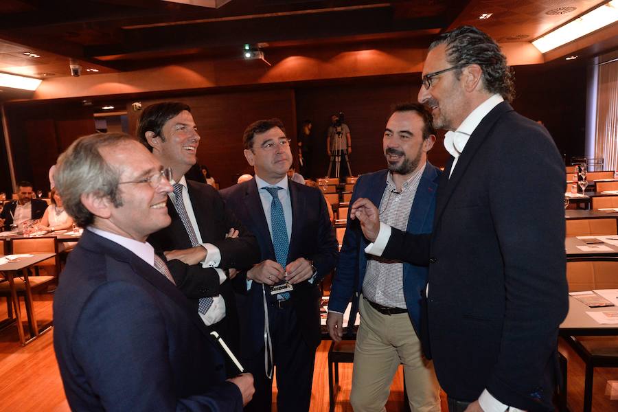Manuel Rincon,Andres Ortega, Antonio Moar, Ramon Vera, Luis Hernandez, María José Bernal y Jose Maria Gasalla lideraron este evento organizado por La Verdad