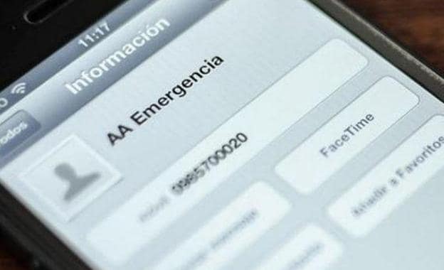 El contacto 'AA' para emergencias ya no sirve, pero estas son las alternativas que tienes que saber