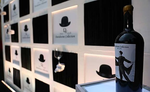 Una botella de Davidwine.