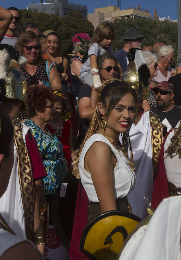 La representación volvió a ser uno de los puntos álgidos de las fiestas de Carthagineses y Romanos