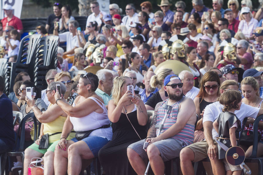 La representación volvió a ser uno de los puntos álgidos de las fiestas de Carthagineses y Romanos