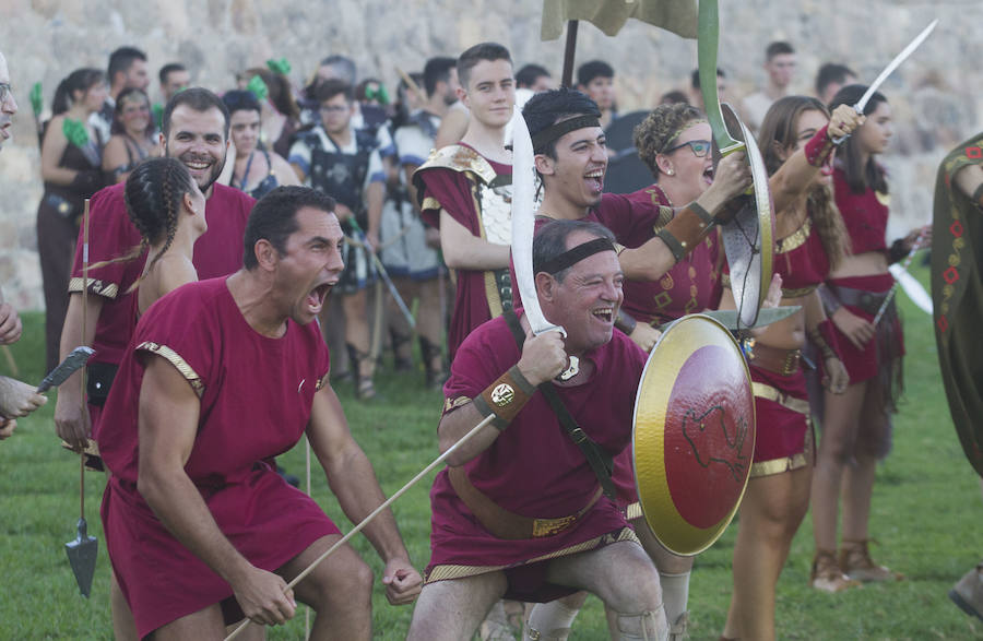 La representación volvió a ser uno de los puntos álgidos de las fiestas de Carthagineses y Romanos