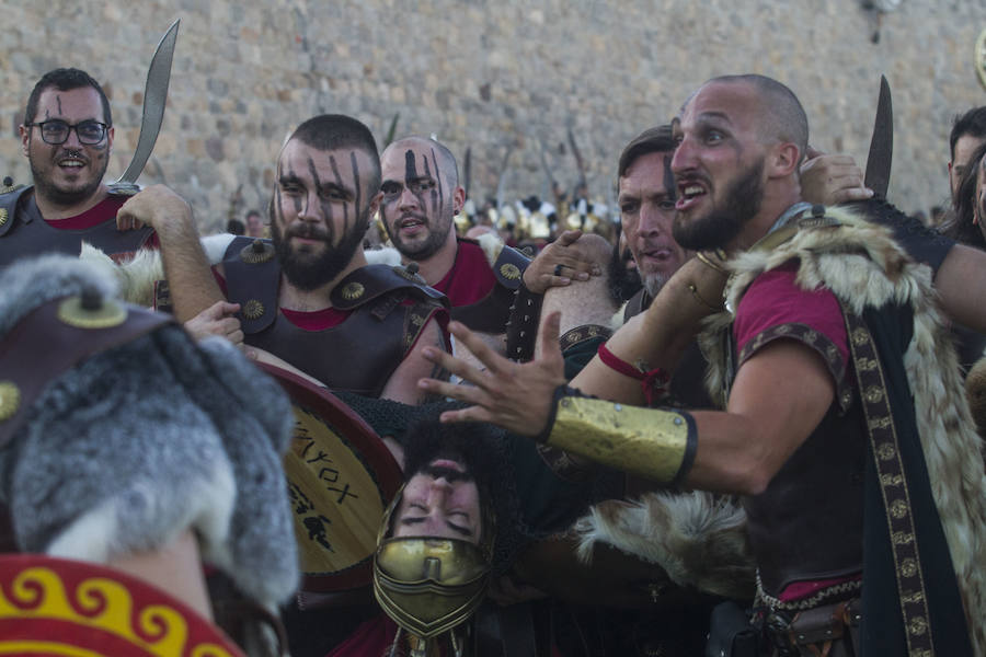 La representación volvió a ser uno de los puntos álgidos de las fiestas de Carthagineses y Romanos