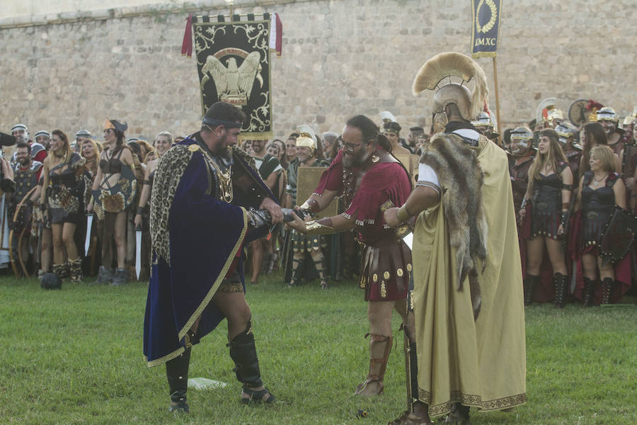 La representación volvió a ser uno de los puntos álgidos de las fiestas de Carthagineses y Romanos