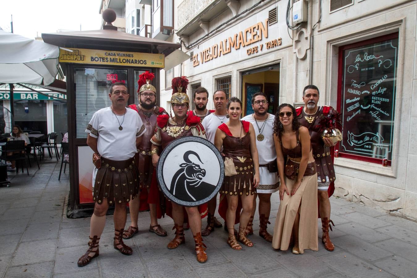 La originalidad de los actos y la uniformidad de todos sus participantes se llevan los elogios de los visitantes