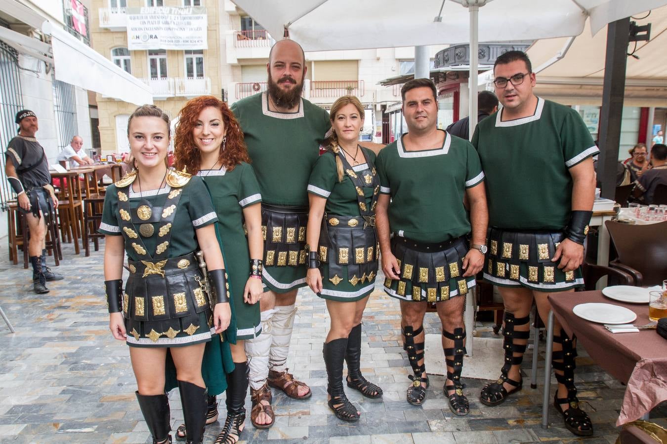 La originalidad de los actos y la uniformidad de todos sus participantes se llevan los elogios de los visitantes