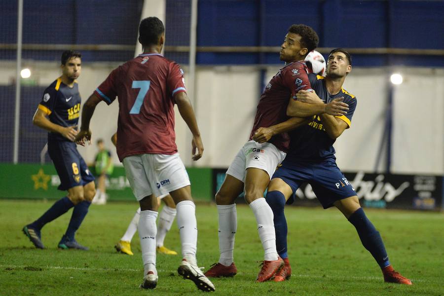 El conjunto vinícola acaba con la racha de victorias del UCAM con un disparo lejano de Gregori en los minutos finales del partido.