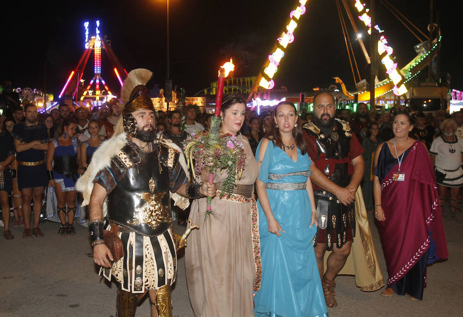 Los festeros dicen adiós a la XXIX edición de las Fiestas de Carthagineses y Romanos