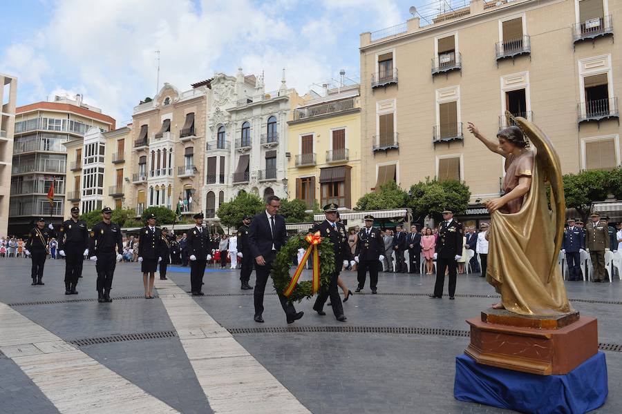 La Policía celebra su día en la plaza de Cardenal Belluga de Murcia