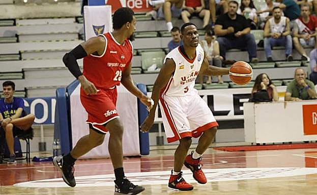 Momento del partido.