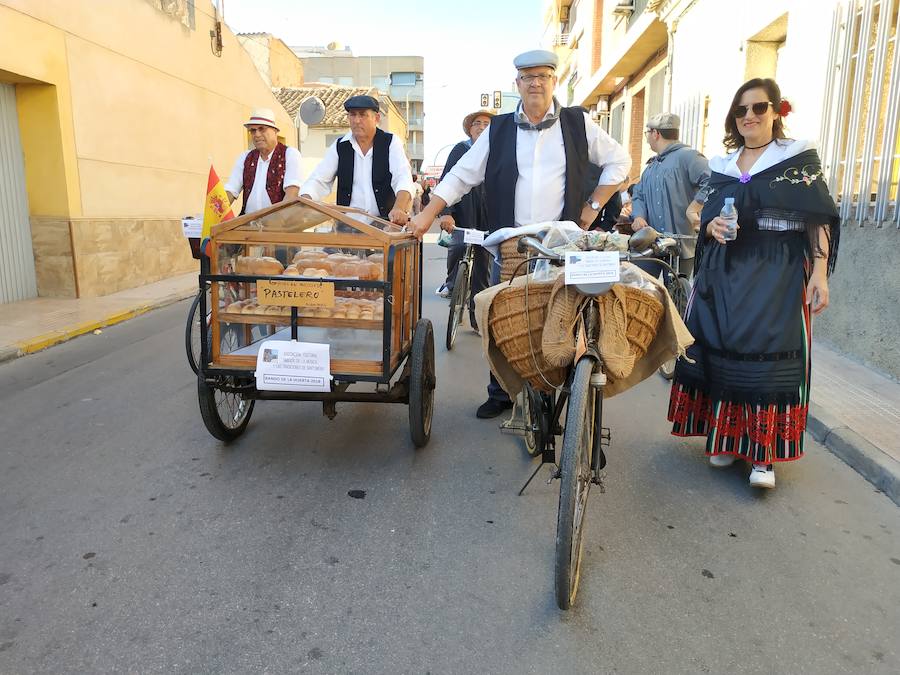 Más de 3.000 personas participaron en el Bando de la Huerta cuyo recorrido se prolongó durante cuatro kilómetros