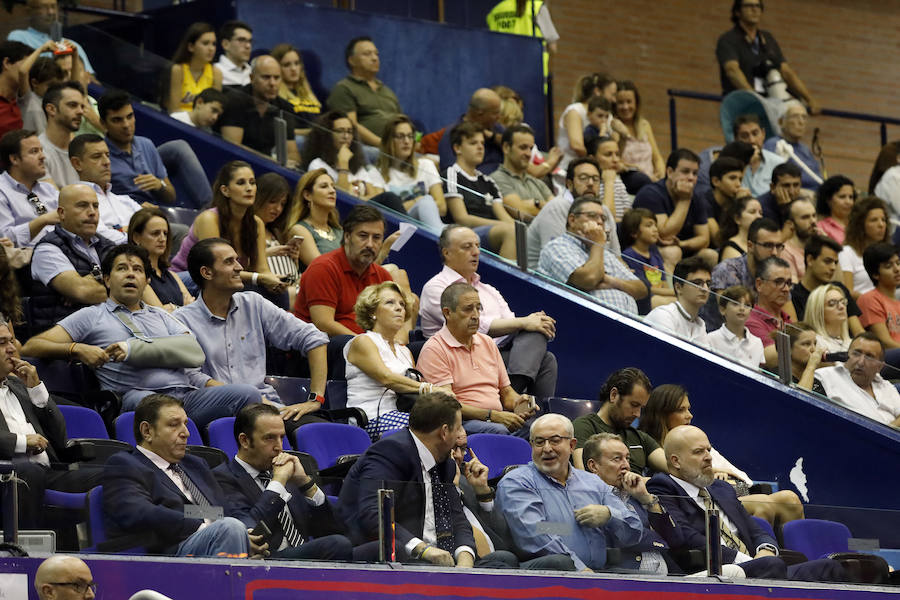 El UCAM CB pierde su primer partido de Liga en el Palacio contra el Valencia, que pasó por encima de los universitarios por 68-81