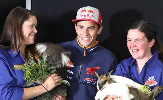 Marc Márquez, máxima atracción en Australia. 