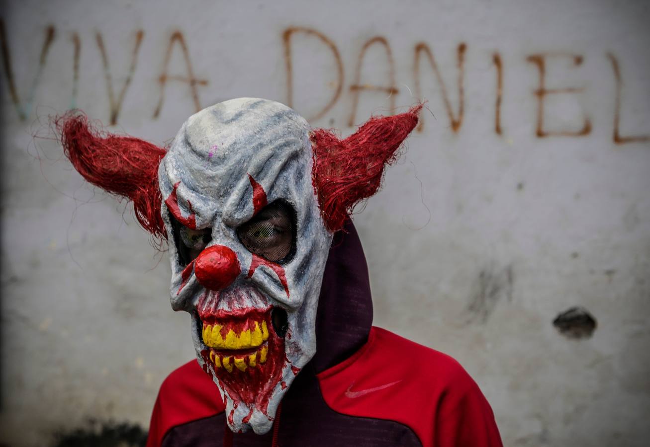 La tradicional fiesta de Los Agüizotes, un carnaval de disfraces terroríficos celebrado en Masaya (Nicaragua), se realizó este año con una disminución de participantes con motivo de las protestas al gobierno de Daniel Ortega.