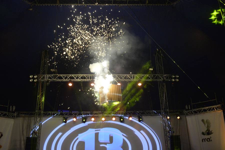 La fiesta estuvo presentada por Paula Vázquez y contó con la presencia del expiloto Pedro de la Rosa