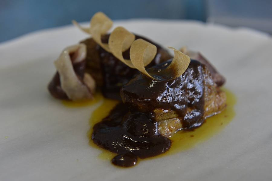 ‘Cocinando con los cinco sentidos’, ponencia de Marco Antonio Iniesta y María Egea (Restaurante Frases).