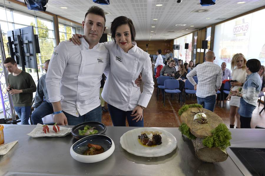 ‘Cocinando con los cinco sentidos’, ponencia de Marco Antonio Iniesta y María Egea (Restaurante Frases).