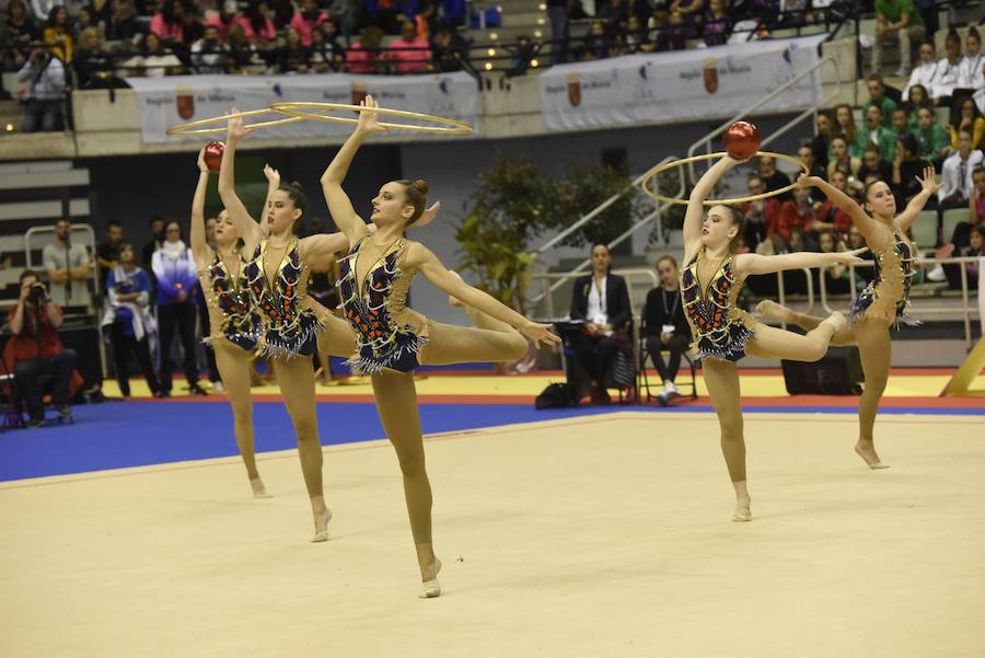 Los campeonatos de gimnasia echan hoy el cierre en Murcia con la disputa de la última fase de la Copa de España 