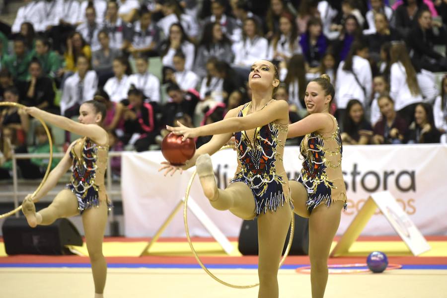 Los campeonatos de gimnasia echan hoy el cierre en Murcia con la disputa de la última fase de la Copa de España 