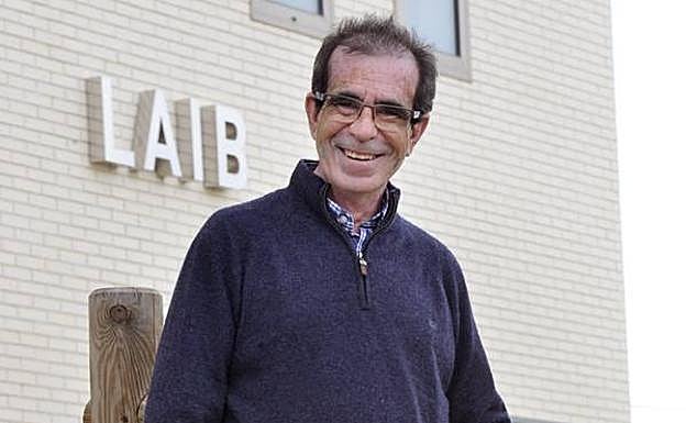 Pedro Aparicio Alonso, en el LAIB. 