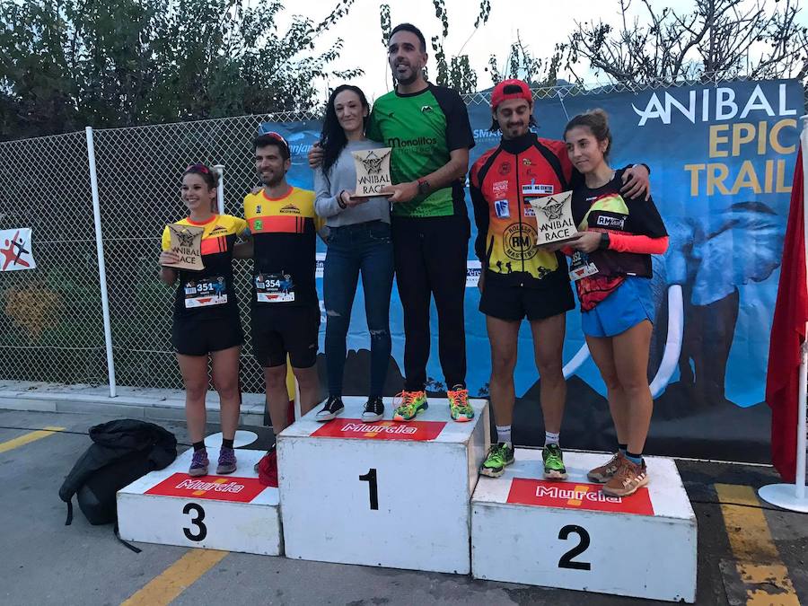 El atleta del Wapaventura se lleva la Anibal Legend con un tiempo de 2:25:38, por los 2:38:21 para la corredora del Espuña Trail