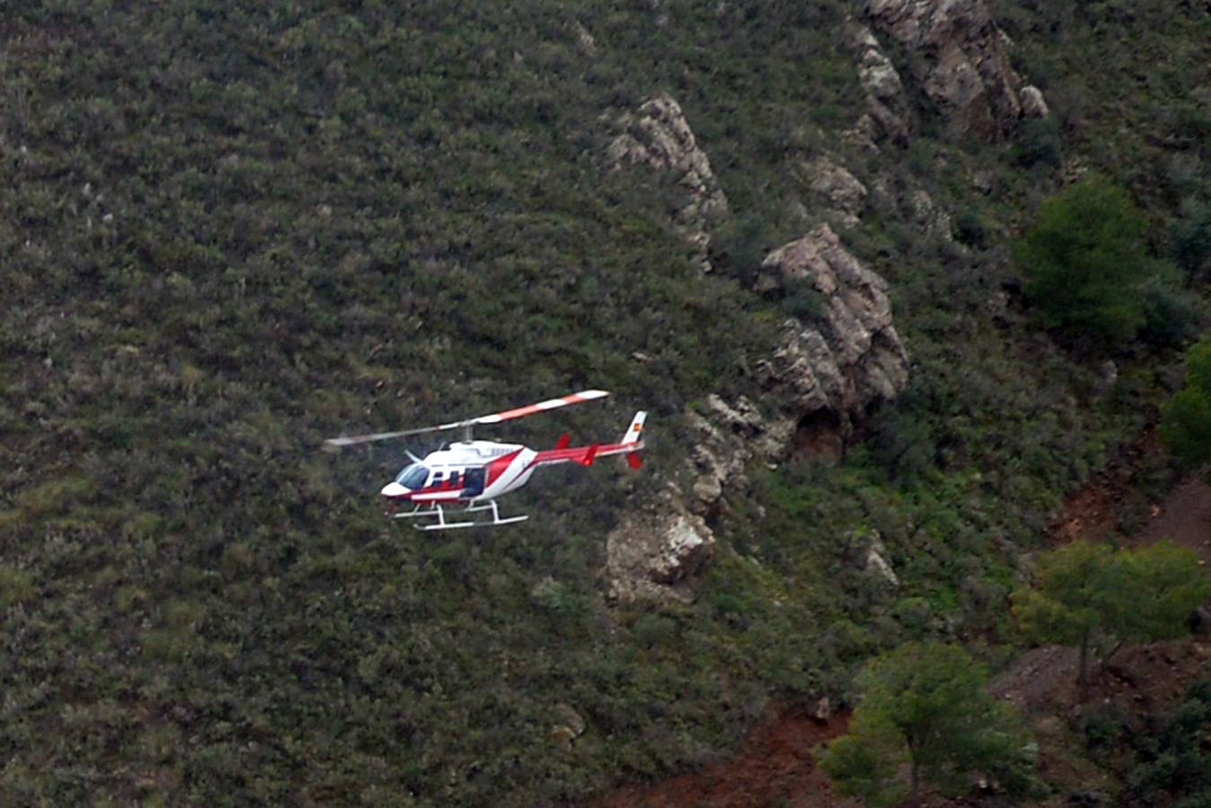 La siembra aérea en la Sierra de Pinilla, en Águilas, busca mitigar los efectos de la sequía y las distintas plagas