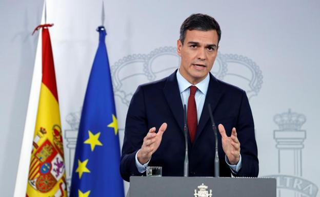 El presidente del Gobierno, Pedro Sánchez. 