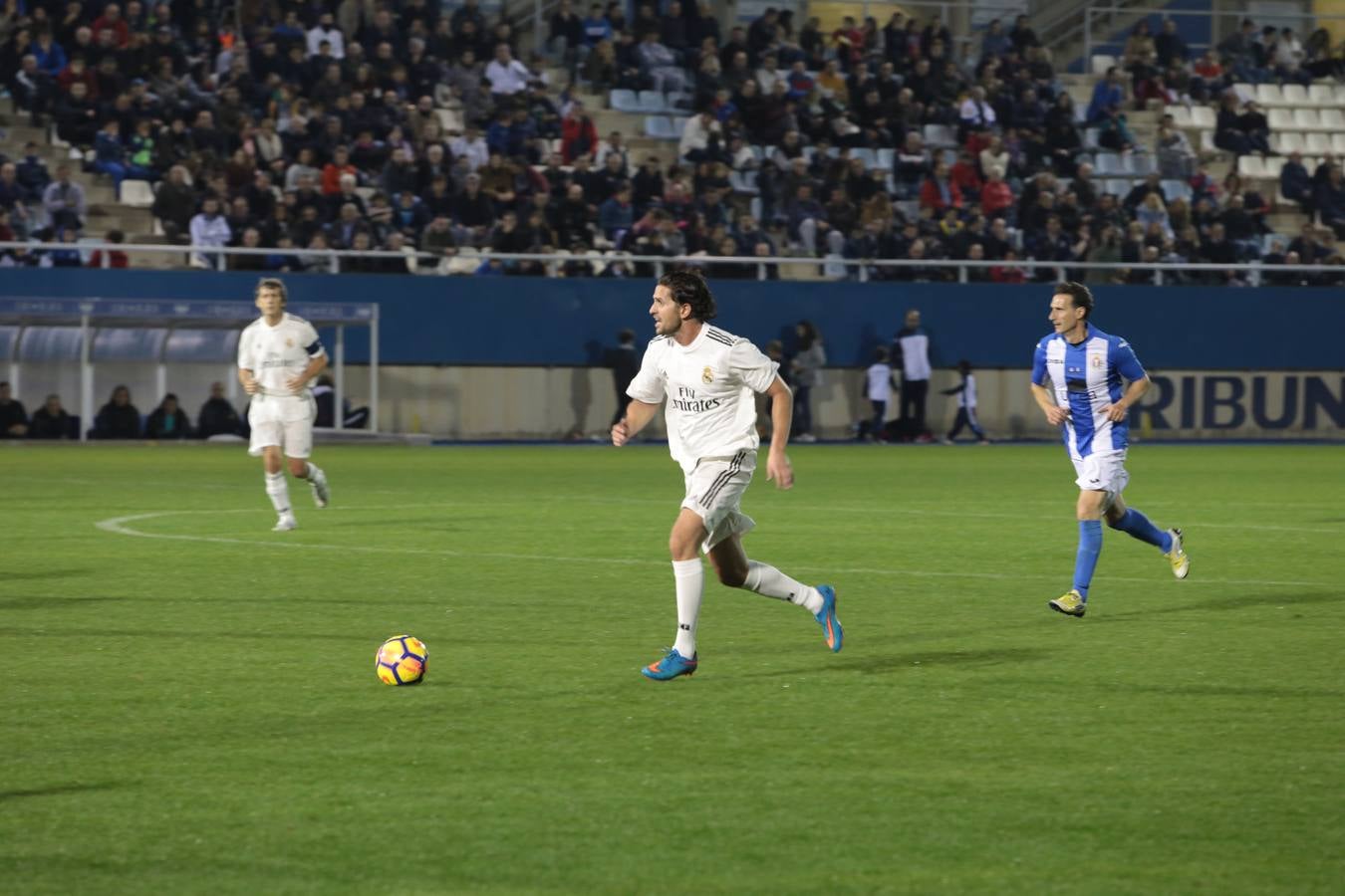 Partidazo en el Artés con motivo del Patrón de Lorca entre las leyendas del Lorca que entrenó Unai Emery y las del Real Madrid