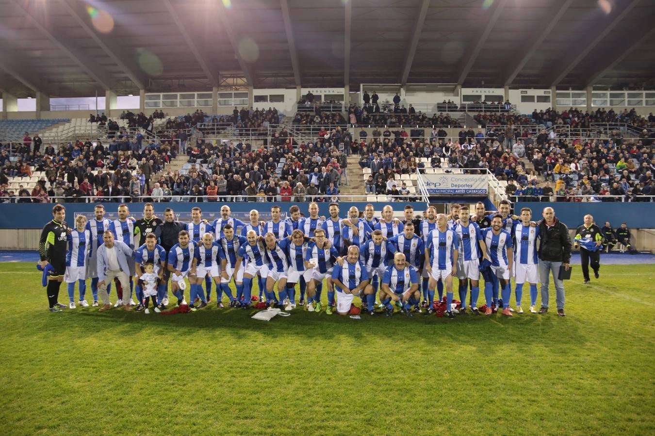 Partidazo en el Artés con motivo del Patrón de Lorca entre las leyendas del Lorca que entrenó Unai Emery y las del Real Madrid