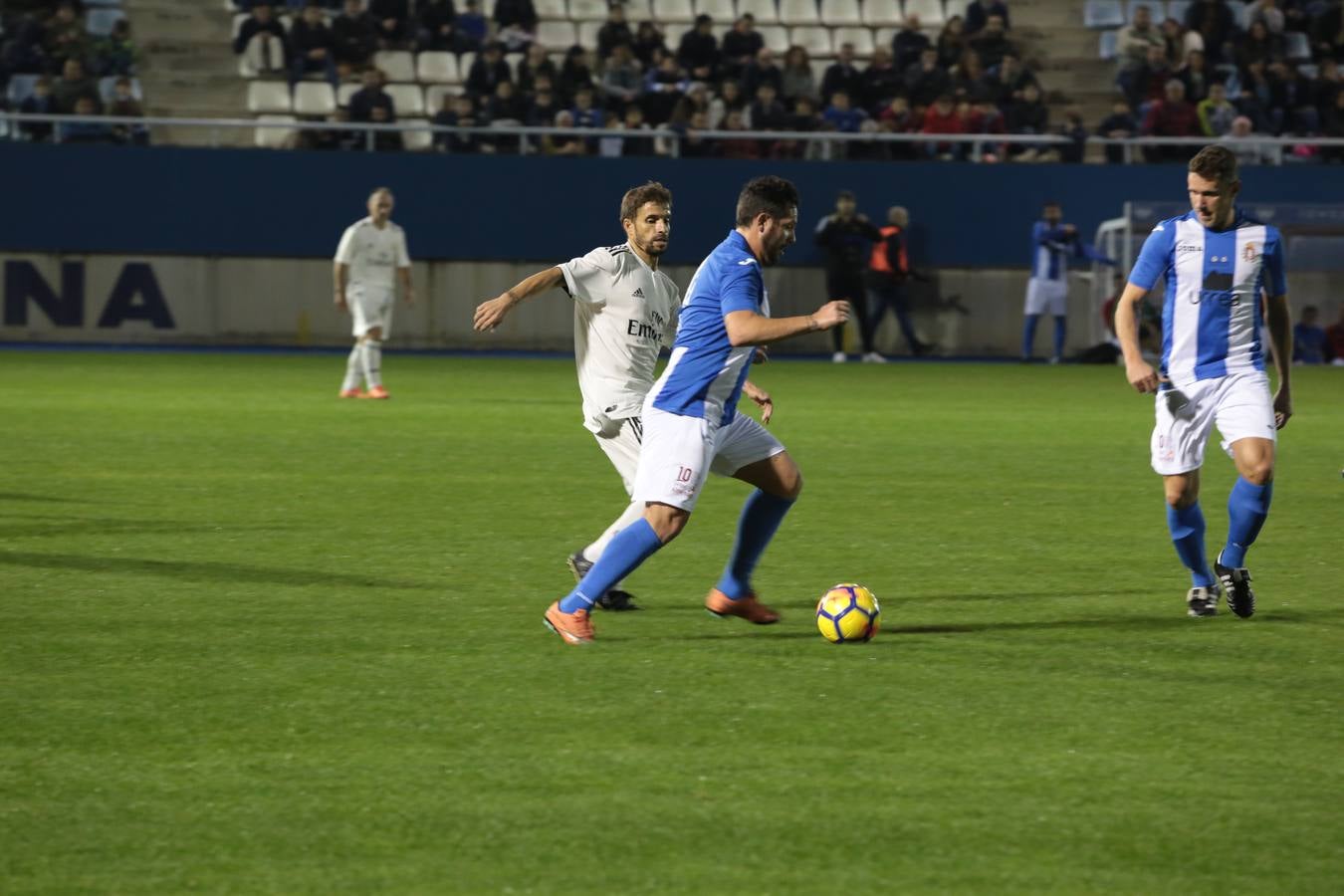 Partidazo en el Artés con motivo del Patrón de Lorca entre las leyendas del Lorca que entrenó Unai Emery y las del Real Madrid