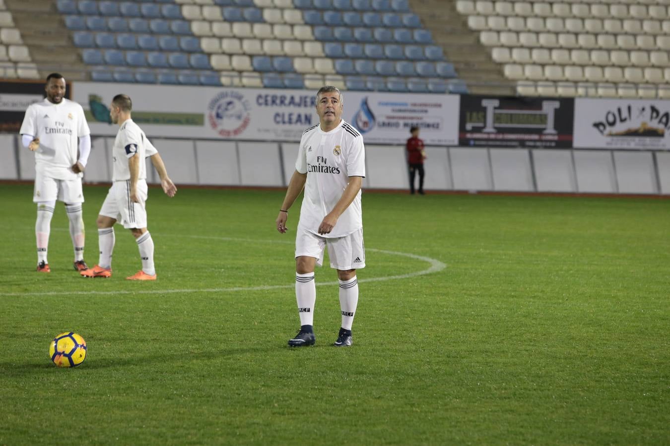 Partidazo en el Artés con motivo del Patrón de Lorca entre las leyendas del Lorca que entrenó Unai Emery y las del Real Madrid