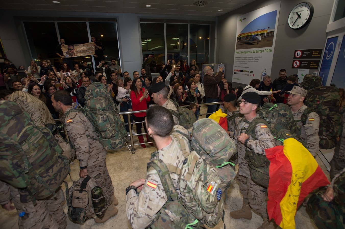 Un total de 150 militares de la Bripac regresan al cuartel de Javalí Nuevo tras formar desde mayo a las fuerzas malienses contra el terrorismo yihadista