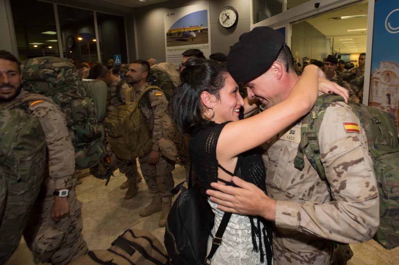 Un total de 150 militares de la Bripac regresan al cuartel de Javalí Nuevo tras formar desde mayo a las fuerzas malienses contra el terrorismo yihadista