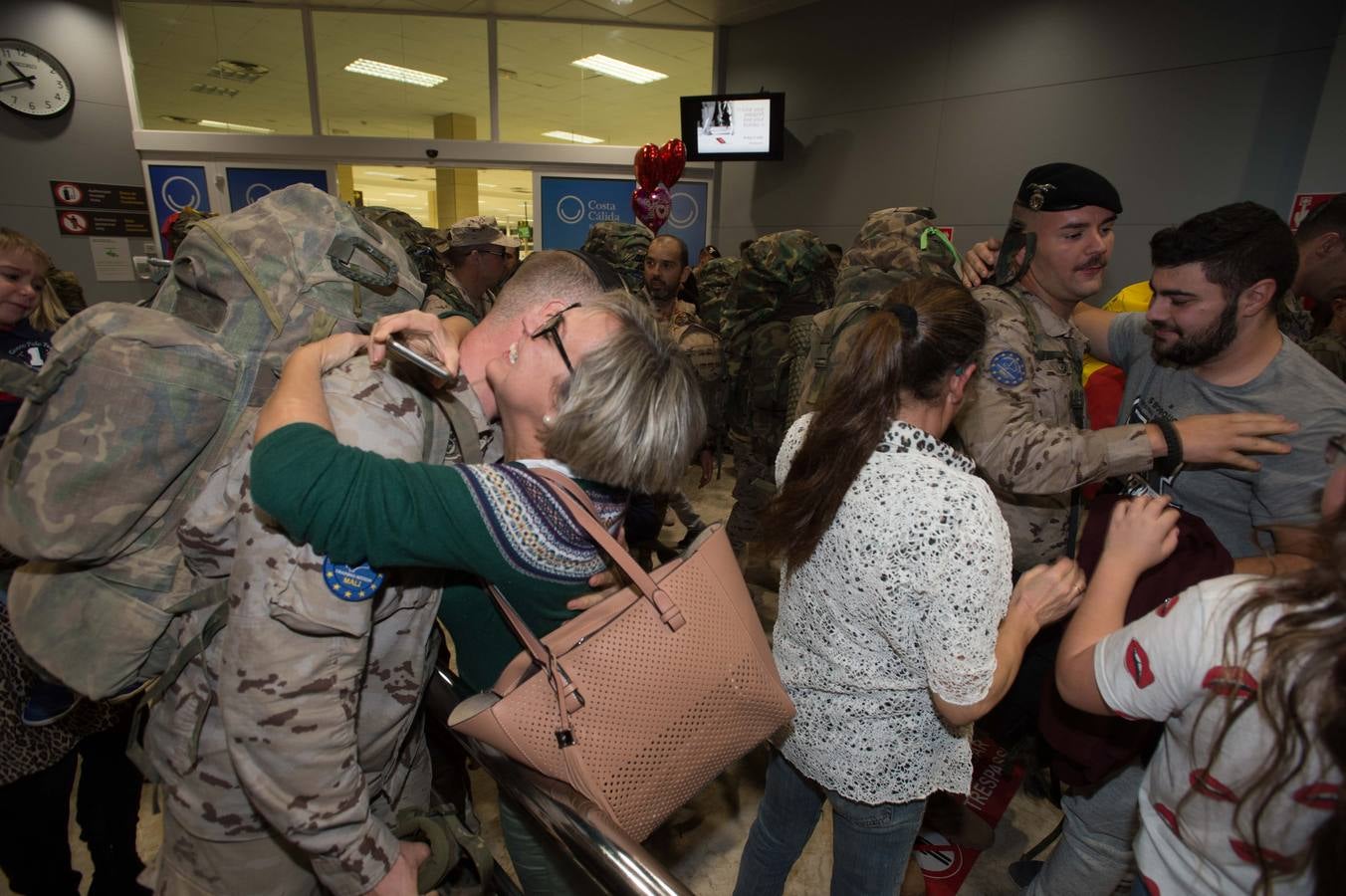 Un total de 150 militares de la Bripac regresan al cuartel de Javalí Nuevo tras formar desde mayo a las fuerzas malienses contra el terrorismo yihadista
