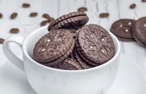 Galletas tipo 'oreo' sin gluten 