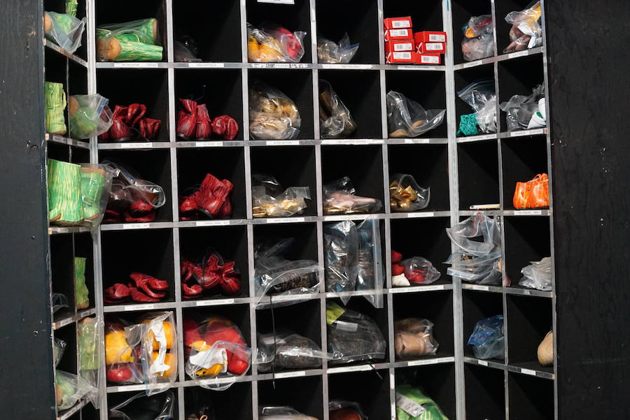 'La Verdad' acompaña a los artistas de la mítica compañía canadiense en una jornada de duro entrenamiento 'Ovo', la nueva apuesta del Circo del Sol, recalará en Murcia del 16 al 20 de enero