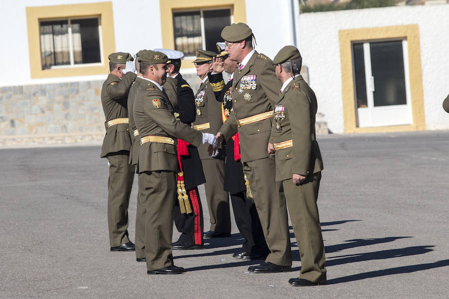 Acto militar organizado por el Regimiento de Artillería Antiaérea 73
