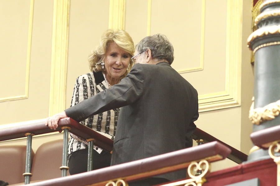 La antigua presidenta de la Comunidad de Madrid, Esperanza Aguirre.