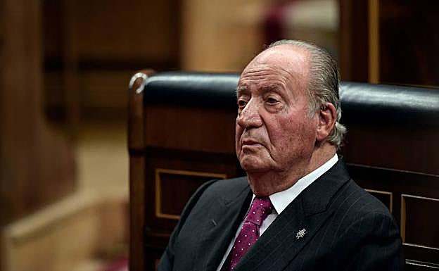 El Rey emérito Juan Carlos.