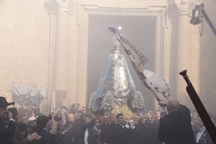 El presidente de la Comunidad, Fernando López Miras, ha asistido este viernes a las fiestas patronales de Yecla, en honor a la Purísima Concepción.